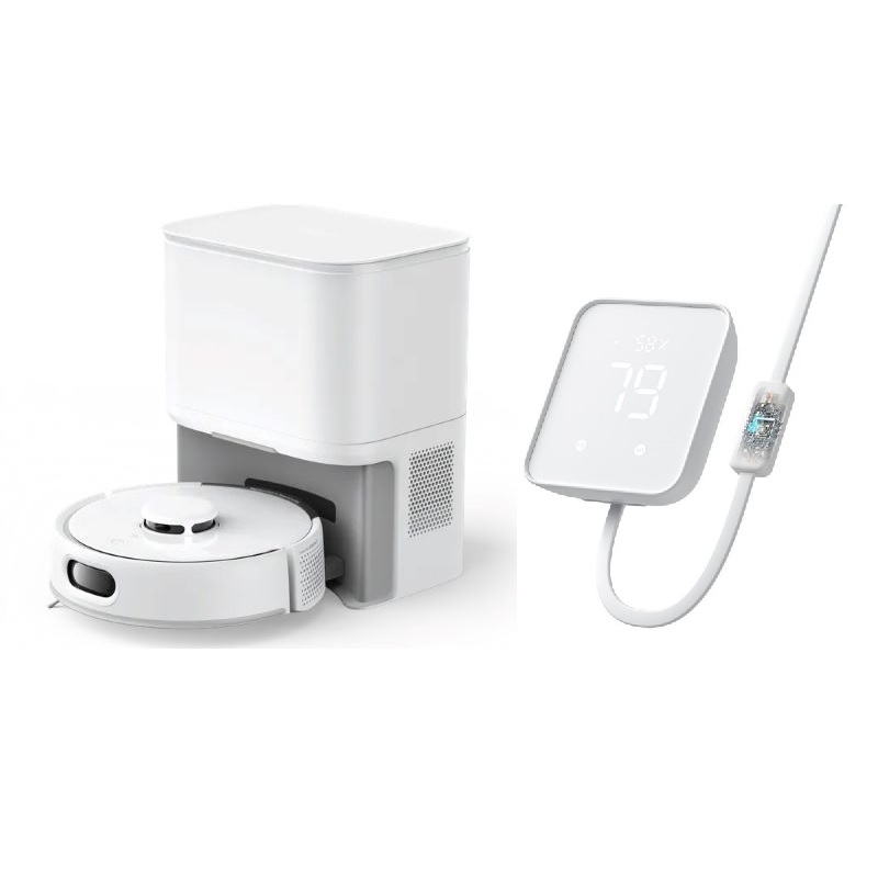 SwitchBot 掃地機器人K10+ Pro-(白)+SwitchBot Hub 2主控機器人-(白)_OP