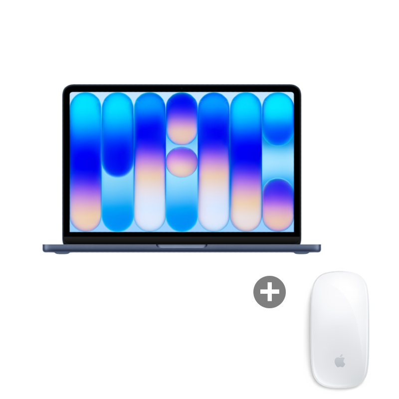 MacBook Neo 13(A18 Pro)8G/256GB藍+Apple巧控滑鼠-白_OP