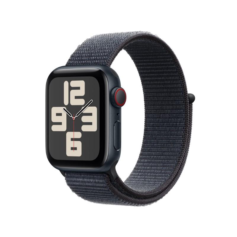 Apple Watch SE 2(GPS+Cellular)午夜色錶殼配墨水色運動錶環40mm(MXGA3TA/A)(美商蘋果)