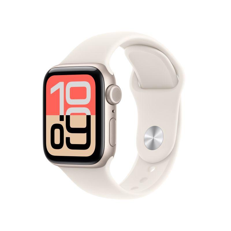 Apple Watch SE 3(GPS)星光色錶殼配星光色S/M錶帶40mm(MEH34TA/A)(美商蘋果)