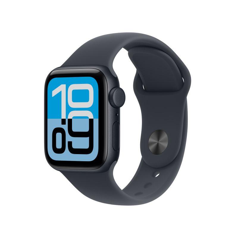 Apple Watch SE 3(GPS+Cellular)午夜色錶殼配午夜色M/L錶帶40mm(MEPC4TA/A)(美商蘋果)