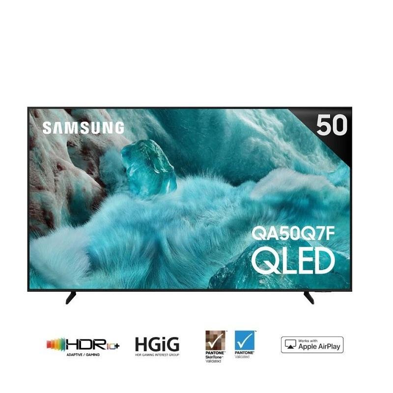 SAMSUNG 50型 4K QLED AI 智慧顯示器 50Q7F QA50Q7FAAXXZW基本桌上安裝