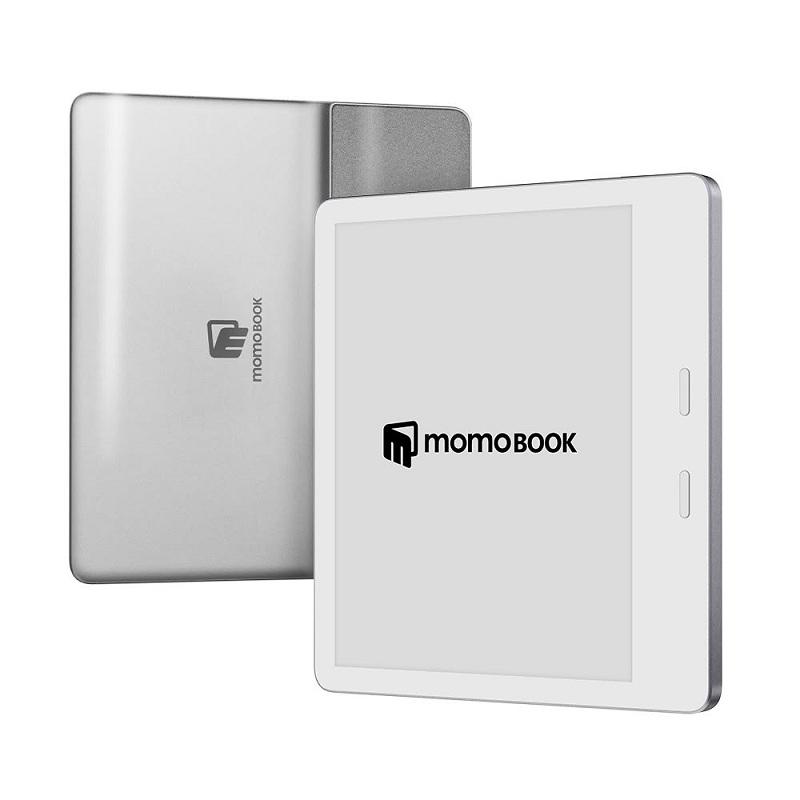 momoBOOK 7吋 墨水屏電子閱讀器+保護套 灰色+樂讀包720天(好書隨我讀+互動學外語+親子小學堂)