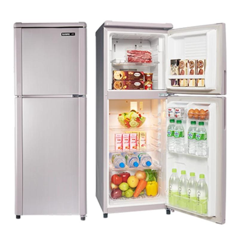 SAMPO聲寶 140L一級能定頻雙門冰箱SR-C14Q(晶鑽金)含基本安裝+舊機回收