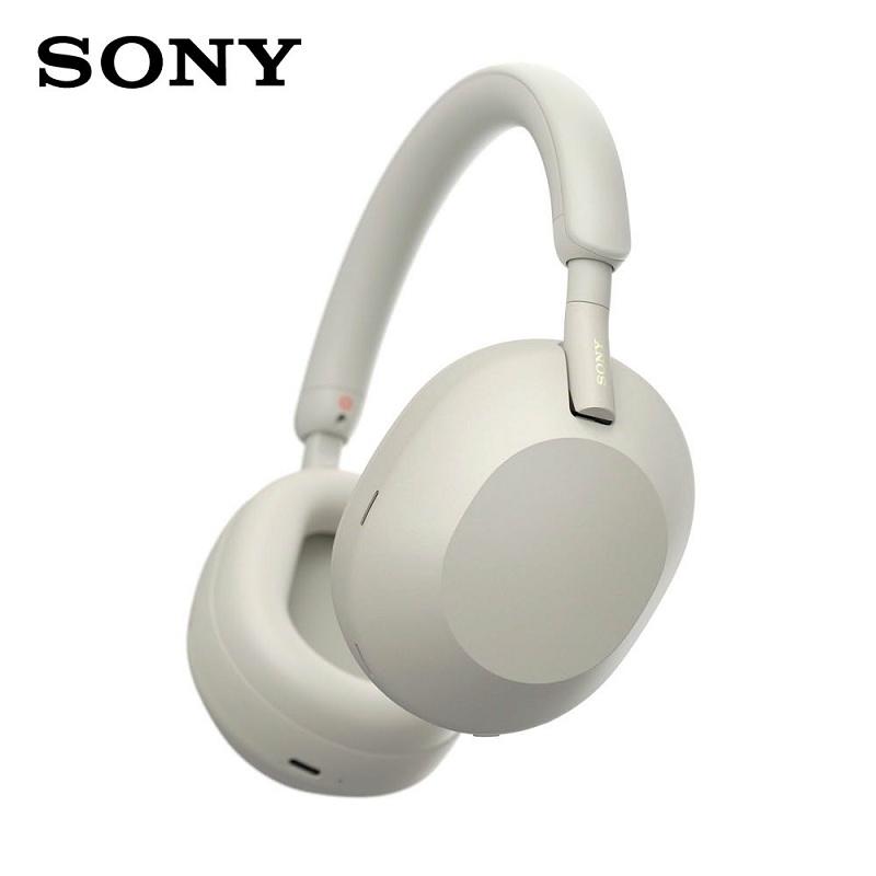 SONY 無線藍牙/有線兩用藍牙耳機(WH-1000XM5)銀色
