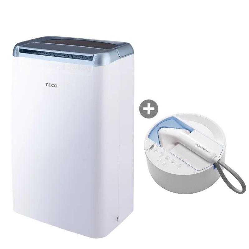 TECO東元 6L一級能效除濕機+SONGEN松井 蒸熨兩用蒸氣掛燙機(MD1225RW+SG-QY21-B)