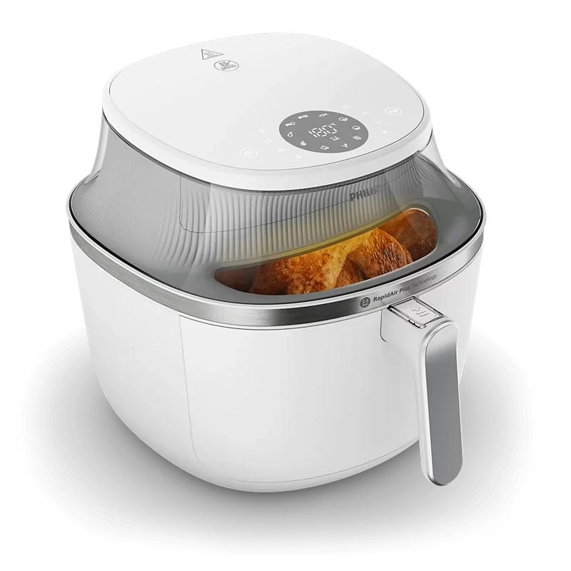 PHILIPS 透視海星氣炸鍋7.2L星視界(NA341/10)(白)