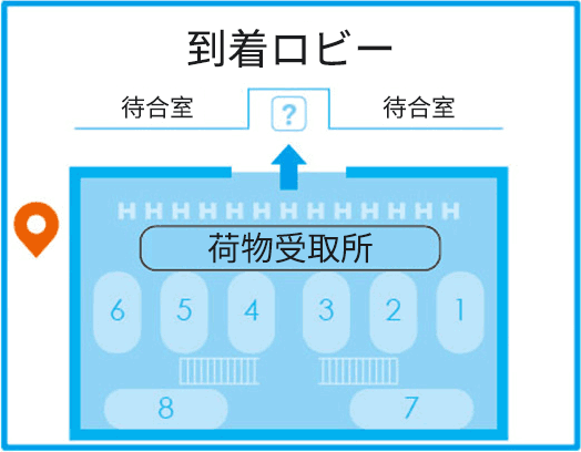 第2ターミナル1階到着ロビー