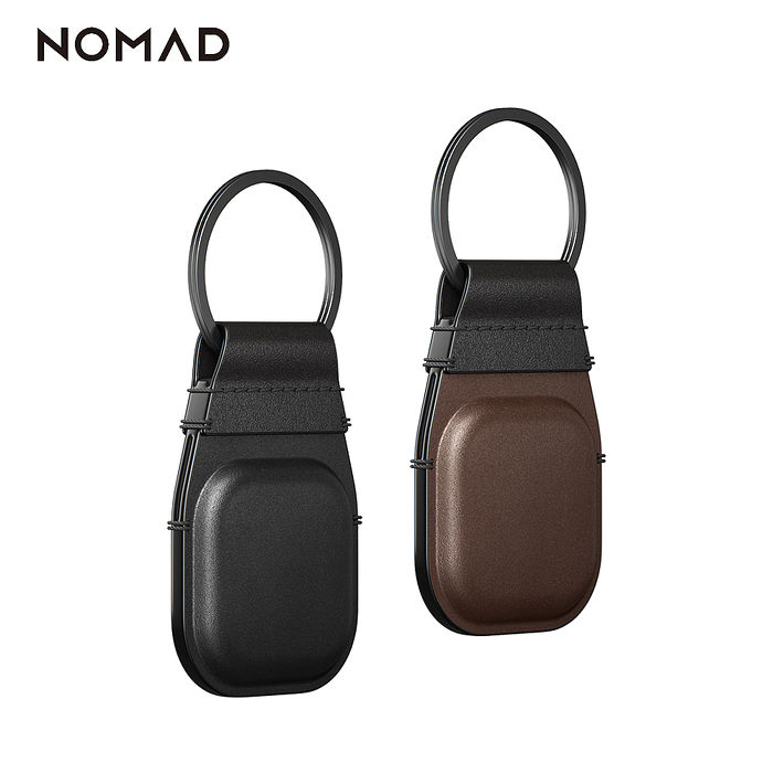 NOMAD AirTag 專用全包覆式真皮保護套