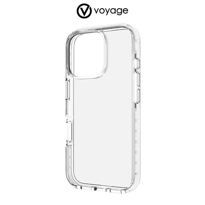 VOYAGE iPhone 16/16Plus/16Pro/16ProMax 超軍規防摔保護殼Pure Clear-純淨