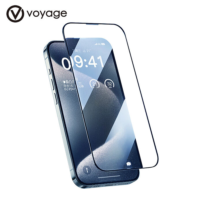 VOYAGE iPhone 16/16Plus/16Pro/16ProMax 超衝擊亮彩抗油玻璃電鍍保護膜