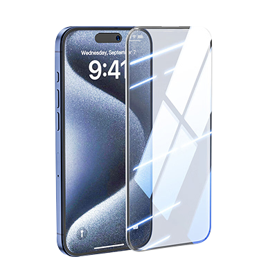 VOYAGE iPhone 16/16Plus/16Pro/16ProMax 超衝擊亮彩抗油玻璃電鍍保護膜