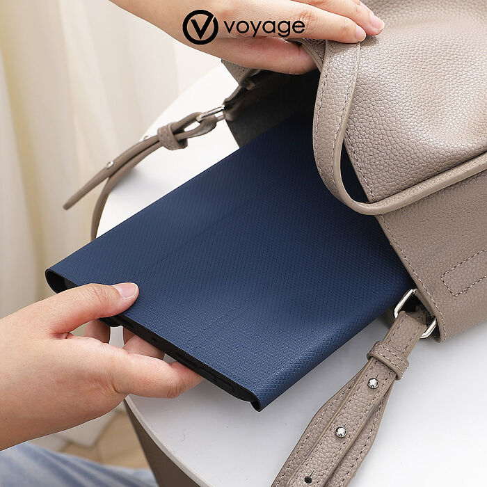 VOYAGE CoverMate Deluxe iPad mini (A17 Pro)2024磁吸式保護套-科技黑/科技藍