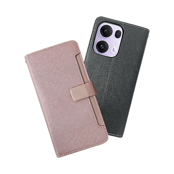 CASE SHOP OPPO Reno 13 / Reno 13 Pro 前收納側掀皮套