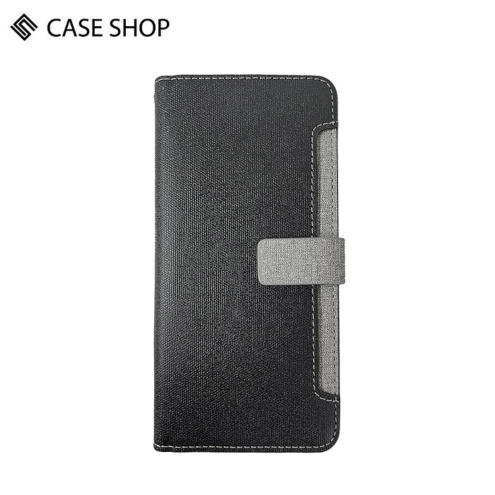 CASE SHOP OPPO Reno 13 F 前收納側掀皮套-黑