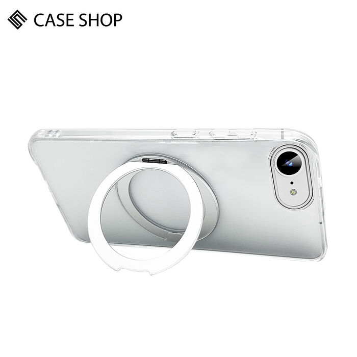 CASE SHOP iPhone 16e 360º磁吸站立保護殼-透明