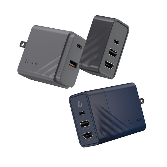 亞果元素 GaN Hub 65W 氮化鎵影像傳輸電源供應器