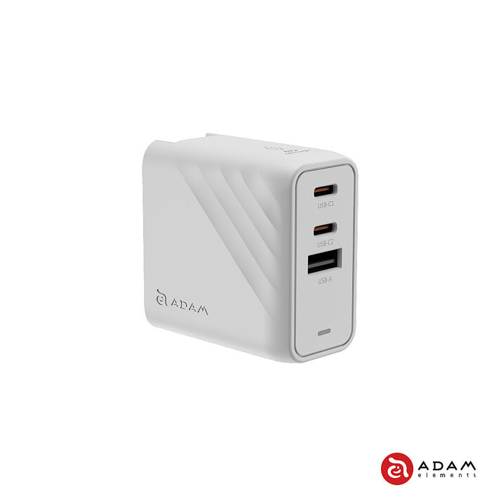 亞果元素 P67 GaN 67W 三孔快速電源供應器 美規