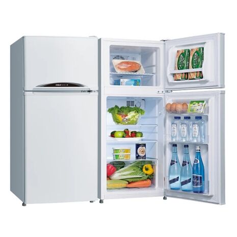SANLUX台灣三洋128公升雙門福利品冰箱SR-C125B1-D 能效一級