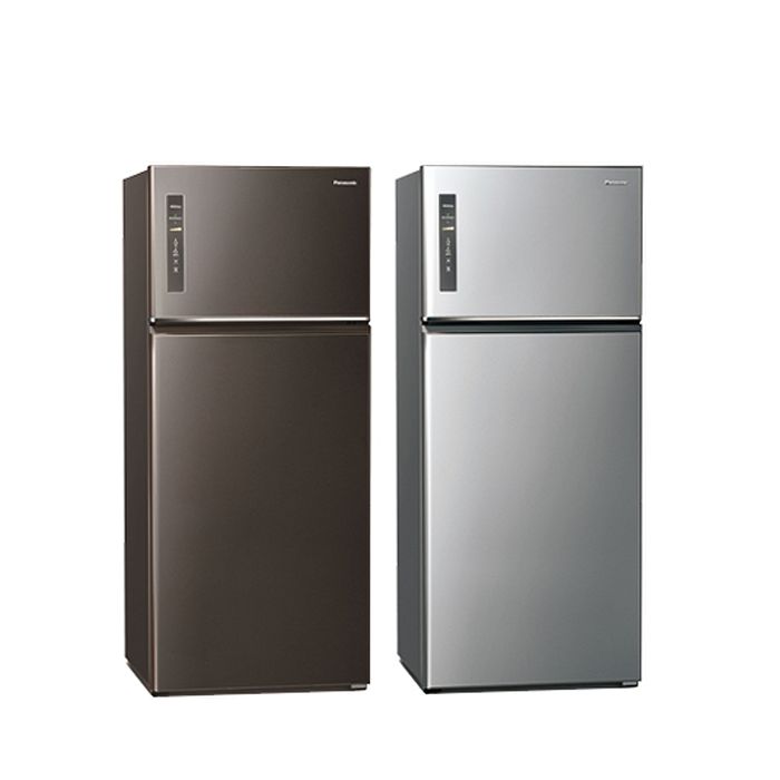 Panasonic國際牌580公升雙門變頻晶漾黑冰箱NR-B582TV-K
