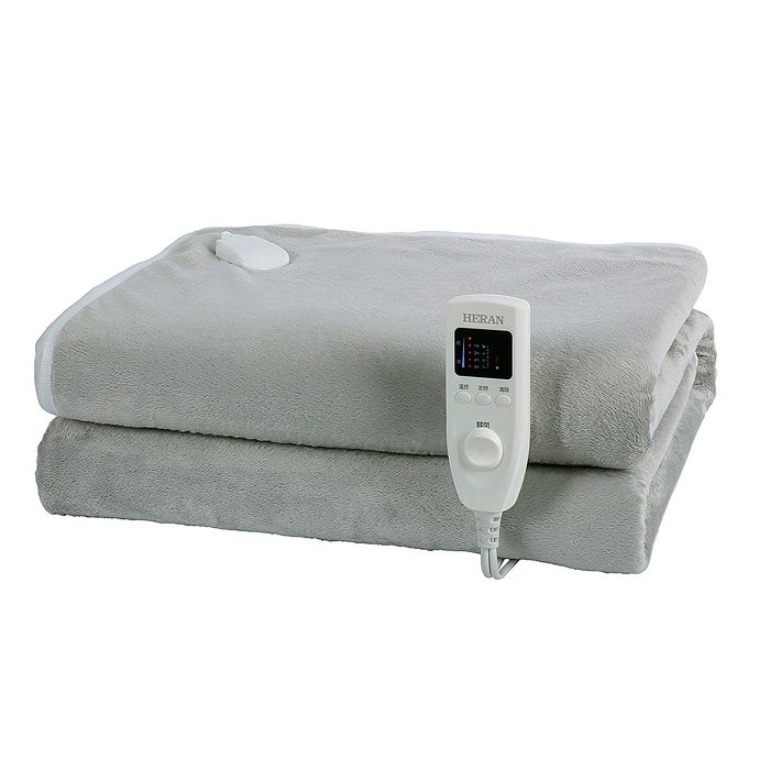 禾聯法蘭絨雙人電熱毯電暖器HEB-12N3-H