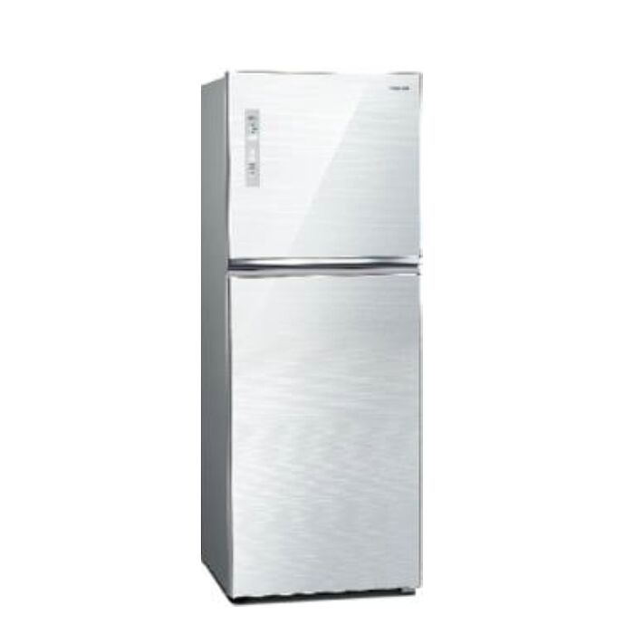 Panasonic國際牌498公升雙門變頻玻璃翡翠白冰箱NR-B493TG-W(含標準安裝) 一級能效