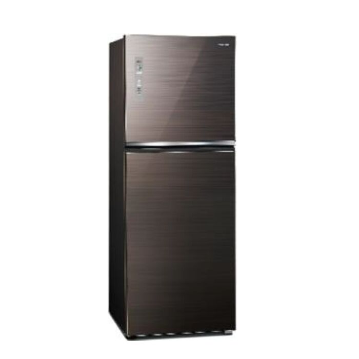 Panasonic國際牌498公升雙門變頻玻璃曜石棕冰箱NR-B493TG-T(含標準安裝) 一級能效