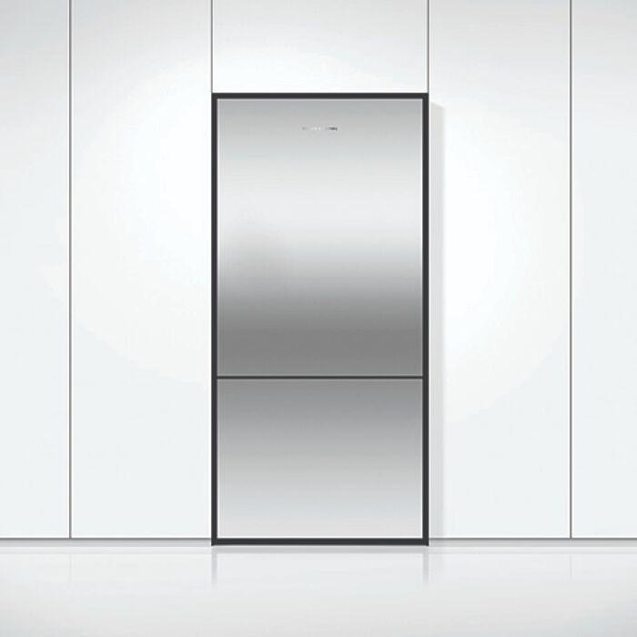 Fisher&Paykel菲雪品克519公升不鏽鋼無把手雙門不鏽鋼色左開冰箱RF170BLPX7