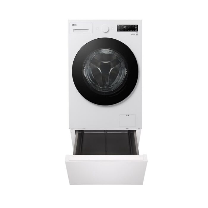 LG樂金18公斤滾筒蒸洗脫洗衣機+抽屜櫃WD-S18NW-LWP-25N2C(含標準安裝)