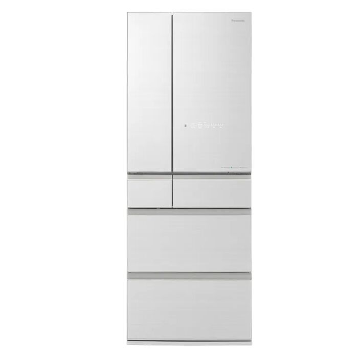 Panasonic國際牌550公升六門變頻翡翠白冰箱NR-F551WX-W1