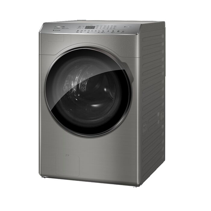 【領券再折千】Panasonic國際牌19公斤變頻滾筒洗脫烘炫亮銀洗衣機NA-V190RDH-S