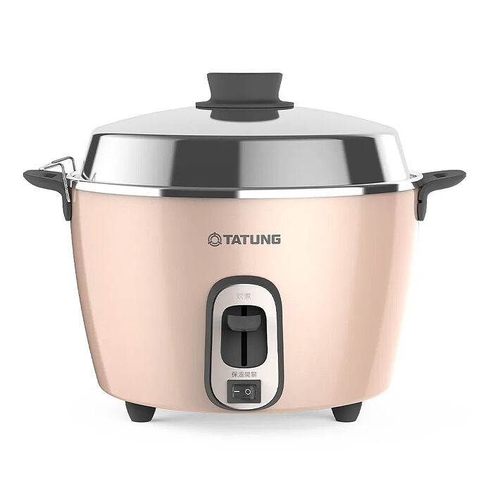 大同6人份不鏽鋼內鍋奶霜粉電鍋TAC-06R-MBI(無安裝 商品純送到一樓)