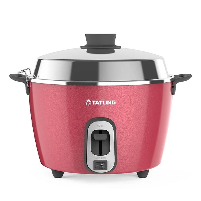 大同6人份不鏽鋼內鍋櫻桃紅電鍋電鍋TAC-06R-MR(無安裝 商品純送到一樓)
