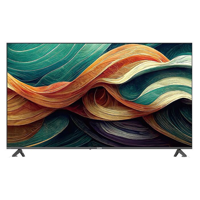 聲寶85吋4K QLED GoogleTV連網智慧顯示器QM-85SDF620(含標準安裝)WIFI聯網 【智慧家庭】