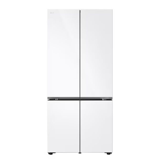 LG樂金619公升與四門變頻白色冰箱GV-NB61WG(含標準安裝)