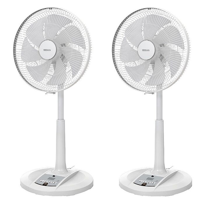 禾聯14吋DC變頻無線遙控立扇2入組HDF-14AH770/HDF-14AH780電風扇HDF-14AH780X2