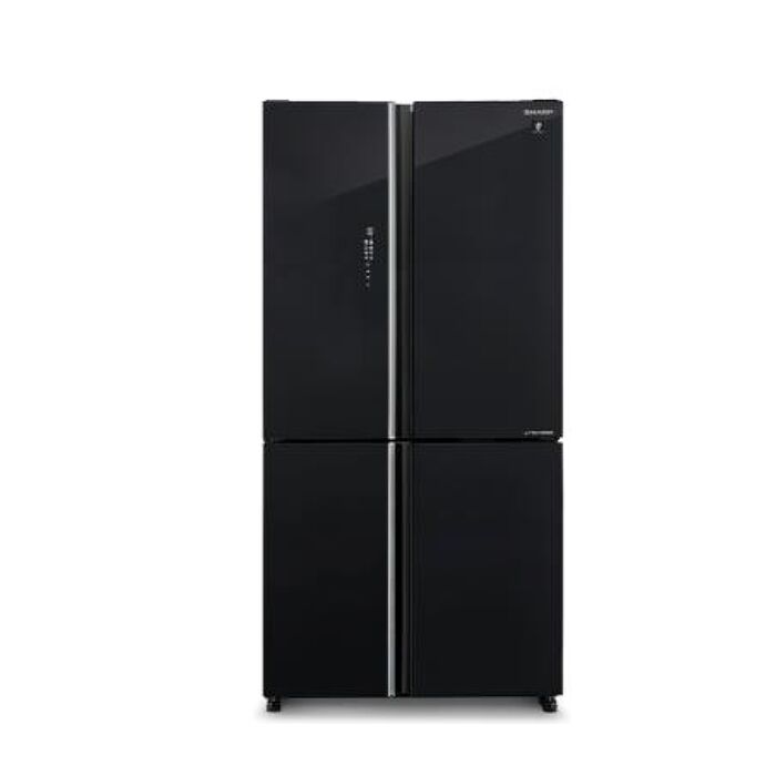 SHARP夏普575公升四門對開變頻冰箱SJ-DF58G-BK