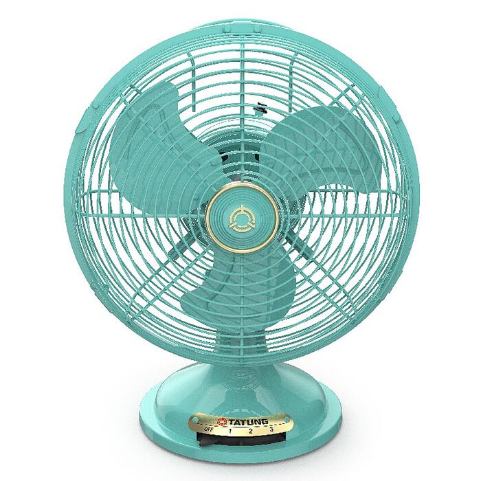 大同10吋DC變頻復古電風扇TF-DA10DT-G