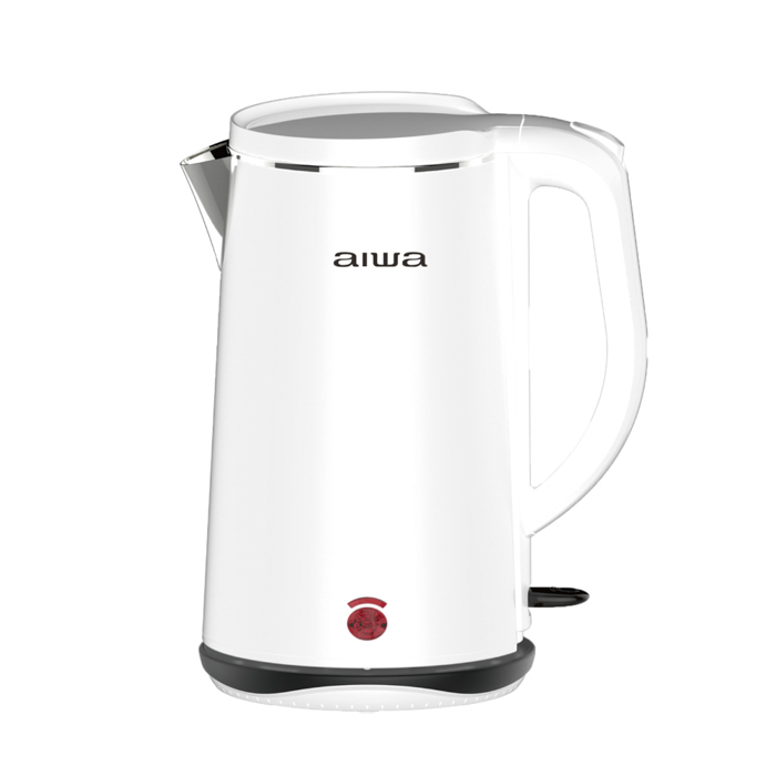 AIWA 愛華 1.8L雙層防燙電茶壺 DKS110518 (白) (福利品)