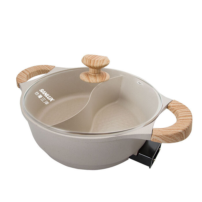 SANLUX 台灣三洋 4.5L 多功能料理鴛鴦鍋 DHPS-512CF 『福利品』