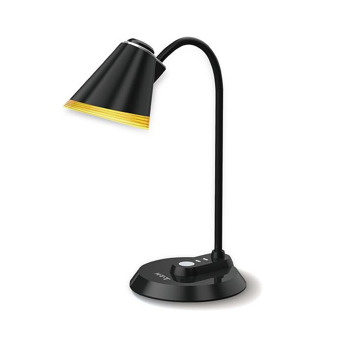 『福利品』H-T-T 雄光照明 LED護眼燈泡檯燈 HTT-1853 (白/黑)