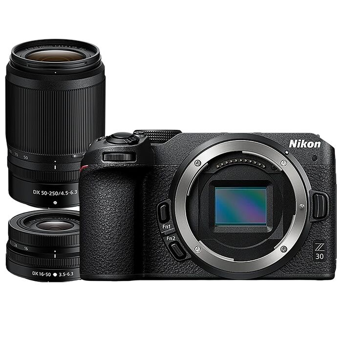 【Nikon 尼康】Z30+Z DX16-50mm+Z DX50-250mm雙鏡組*(平行輸入)