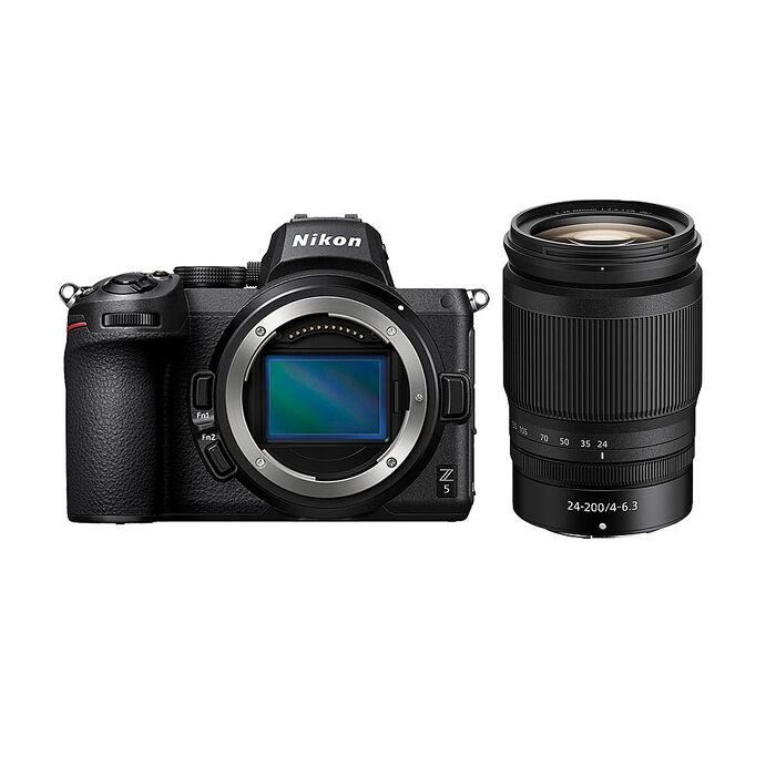 【Nikon 尼康】Z5 + Z24-200mm F4 S 全片幅微單眼(平行輸入)