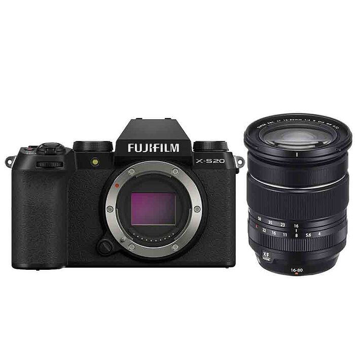 【FUJIFILM 富士】 X-S20+XF16-80mm變焦鏡 (平行輸入)