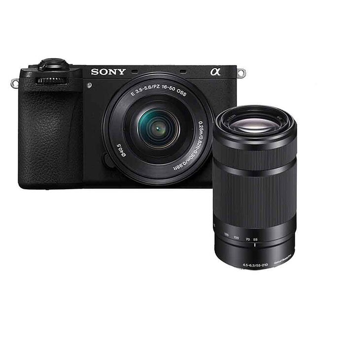 【SONY 索尼】ILCE-6700 A6700 +16-50mm+55-210mm F4.5-6.3雙鏡組 (平行輸入)