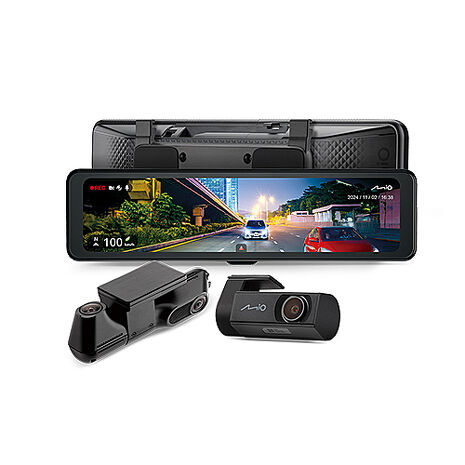 含到府安裝 Mio MiVue R888W3分離式鏡頭 後視鏡型行車記錄器 三鏡2K 新2代星光級 HDR數位防眩(送-128G卡) 行車紀錄器