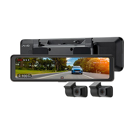 含到府安裝 Mio MiVue R800WD 分離式鏡頭 後視鏡型行車記錄器(送32G卡) 行車紀錄器
