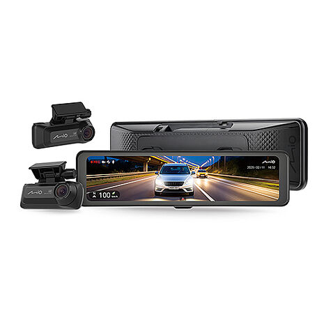 Mio MiVue R890WD 後視鏡型行車記錄器(前4K後4K) (送128G卡)行車紀錄器
