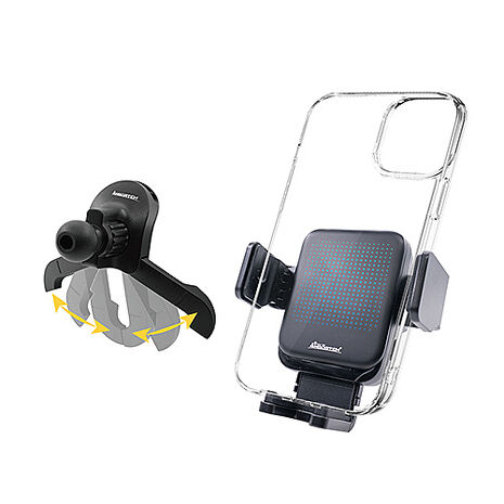 【安伯特】MINI無線充電手機架(搭配-冷氣口支架) 國家認證 一年保固