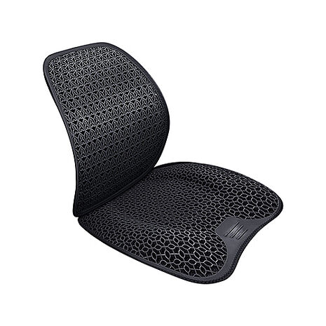 【安伯特】超透氣清爽凝膠組(護腰+座墊)